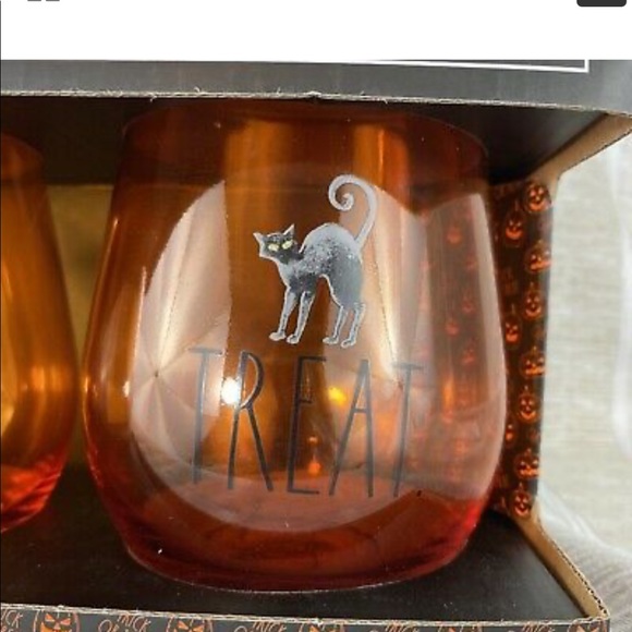 Rae Dunn Wine Glasses 🎃👻 - Picture 4 of 9